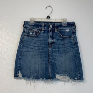 American Eagle Outfitters Super Stretch Jean Skirt